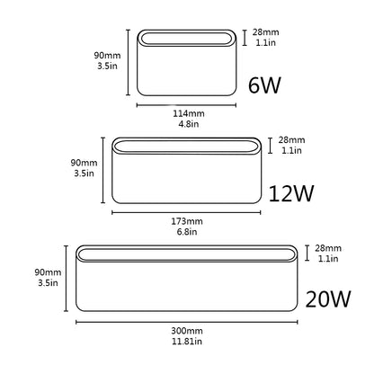 Borosilicate Glass Wall Lamp