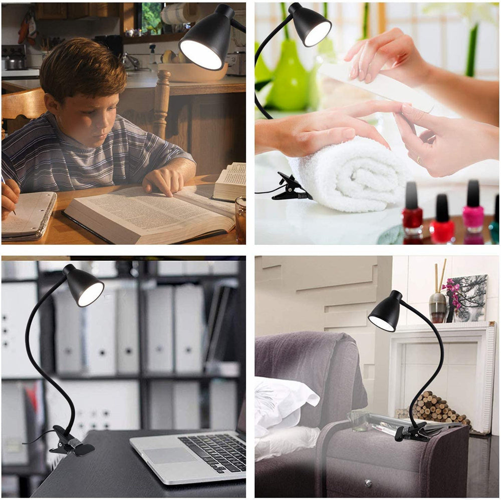 FlexiClip LED Desk Lamp