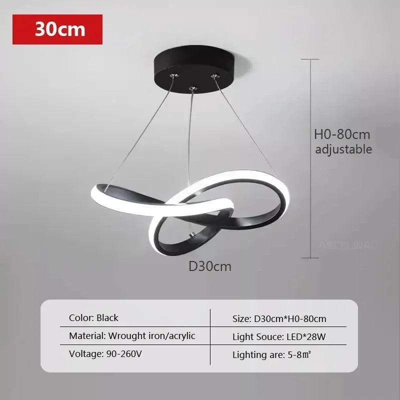 Nordic Metal LED Pendant
