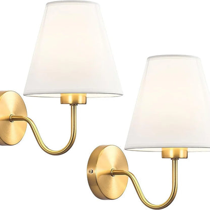 Fabric Shade Wall Sconce