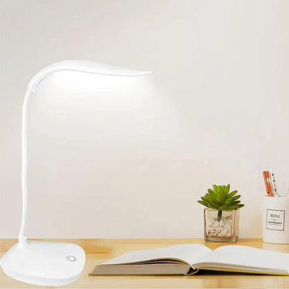 Smart Touch LED Desk Lamp - Portable & USB Rechargeable