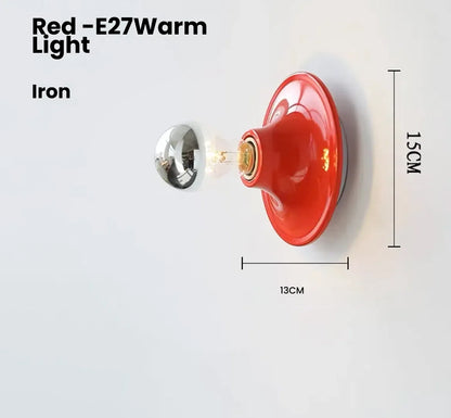 Warm Glow Modern Metal Wall Sconce