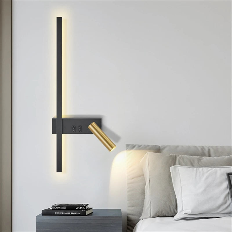 Nordic Bedside Wall Lamp