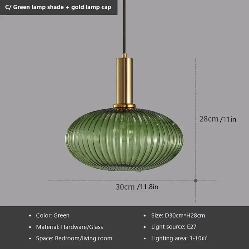 Smoked Glass Pendant