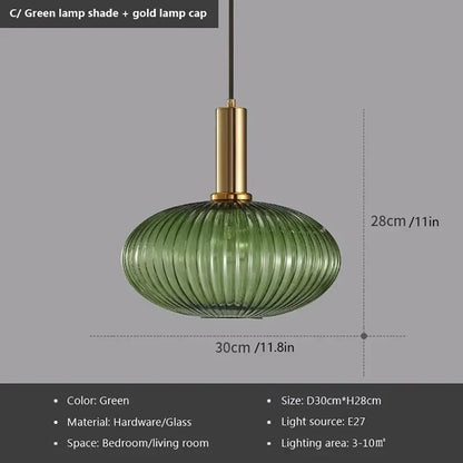 Smoked Glass Pendant