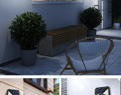 Solar Motion Sensor Wall Light
