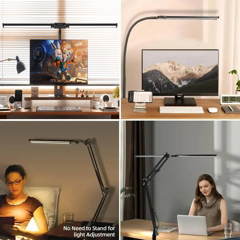 Double Head LED Desk Lamp