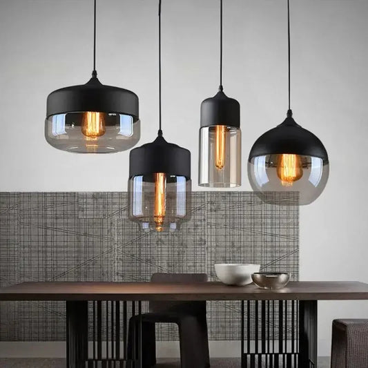 sanoni Nordic Glass Pendant Lights