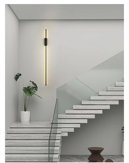 Modern LED Long Wall Lamp Nordic Minimalist Living Room Sofa