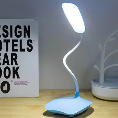 GlowFlex: Rechargeable Touch LED Desk Lamp