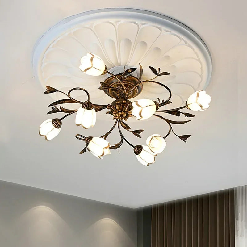 FloraGlow Modern LED Ceiling Light