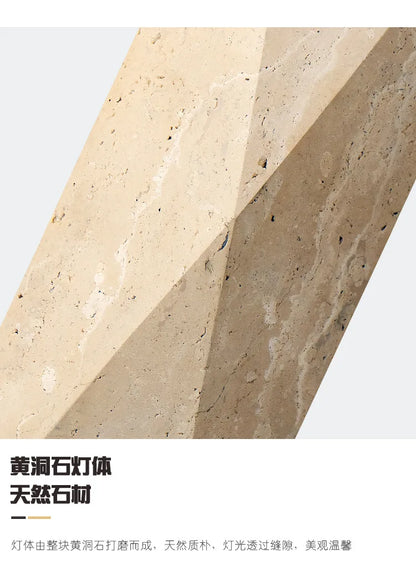 Natural Stone LED Wall Lamp