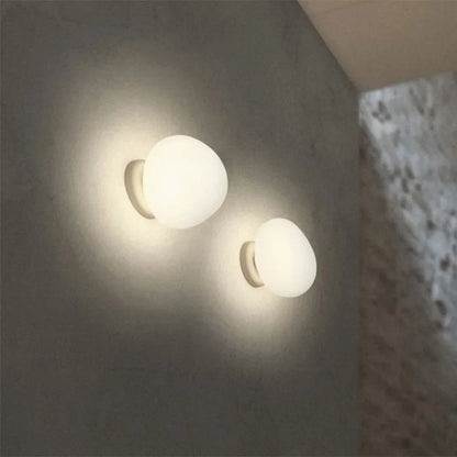 Artisan Egg Sconce with LED