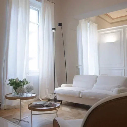 Long-Arm LED Arc Floor Lamp, 160–260 cm Reach