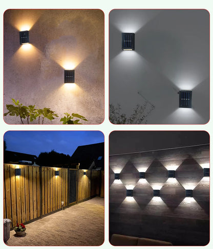 SunGlow Outdoor Wall Washer Solar Light