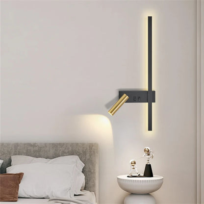 Nordic Bedside Wall Lamp