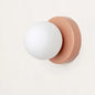 Creative Macaron LED Wall Lamp Mini Glass Sconce