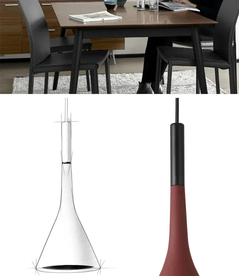 Modern Pendant Lights Multicolor E27 for Kitchen Fixtures