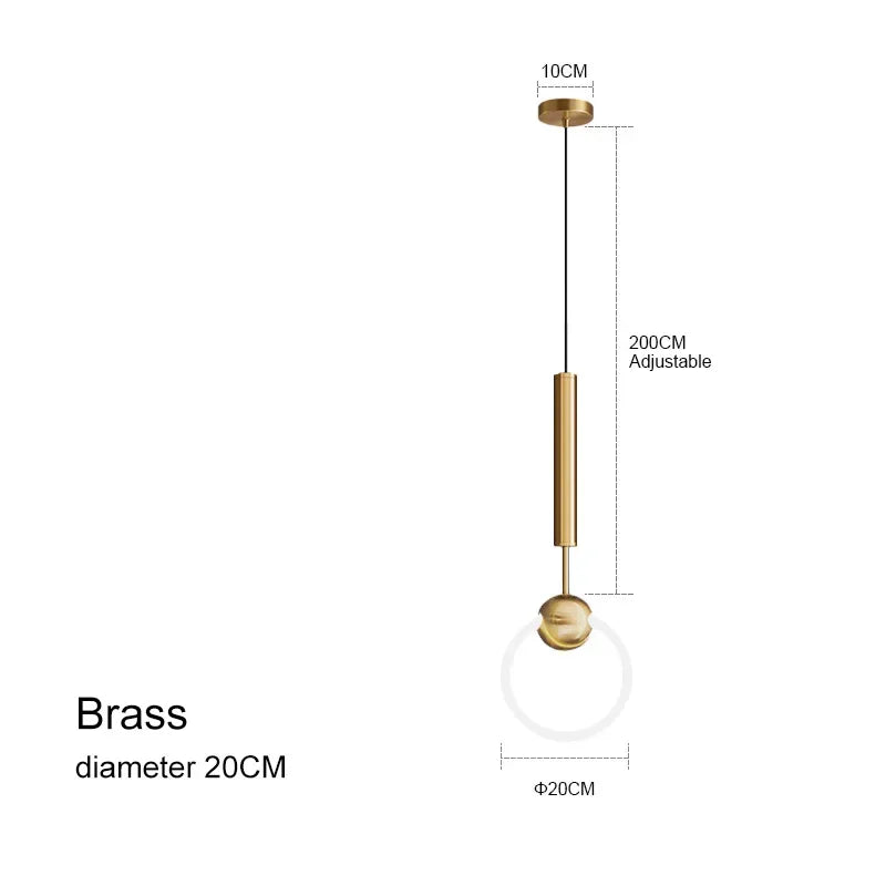 LuxeGlow LED Pendant - Modern Chandelier Elegance