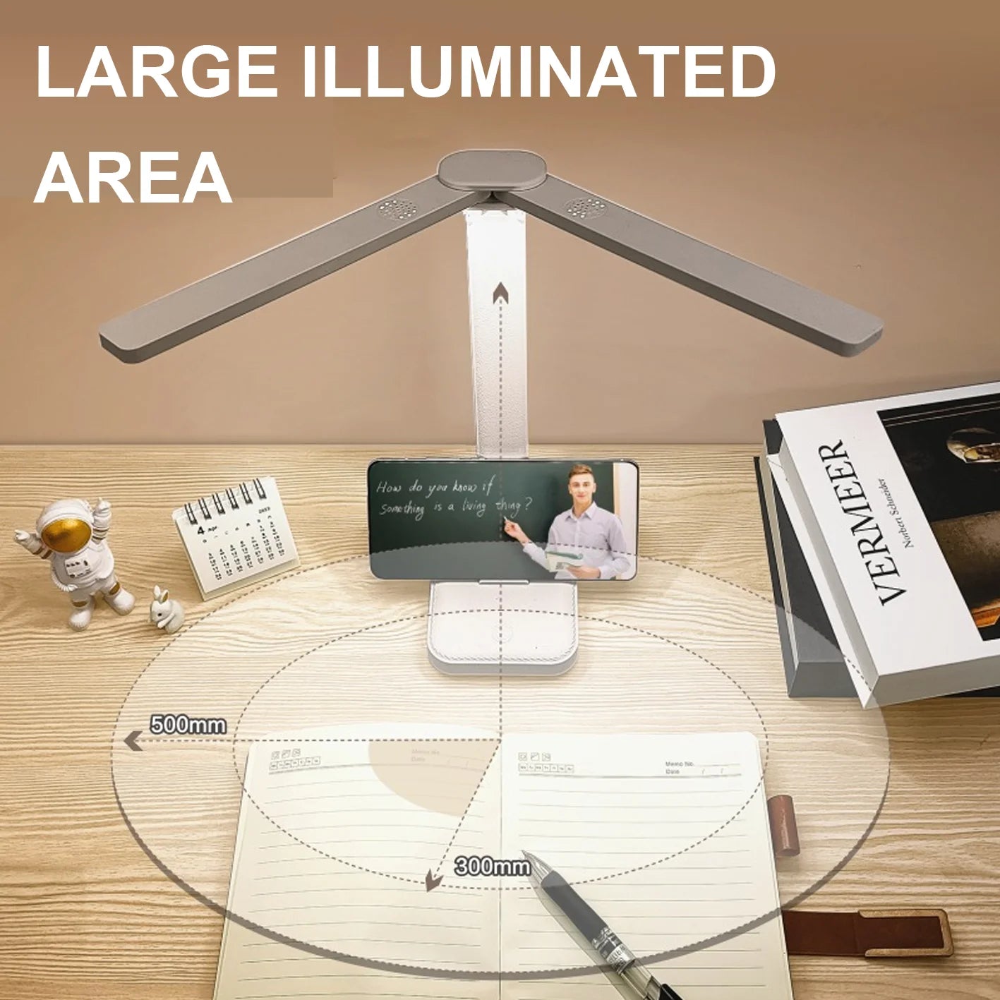 LED Desk Lamp USB Rechargeable