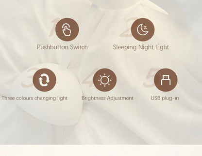 Nordic Glow Dimmable LED Table Lamp - Home Decor