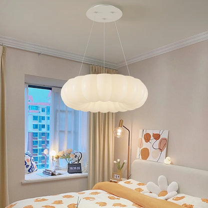 Nordic Glow Round LED Ceiling Lamp for Kids' Rooms