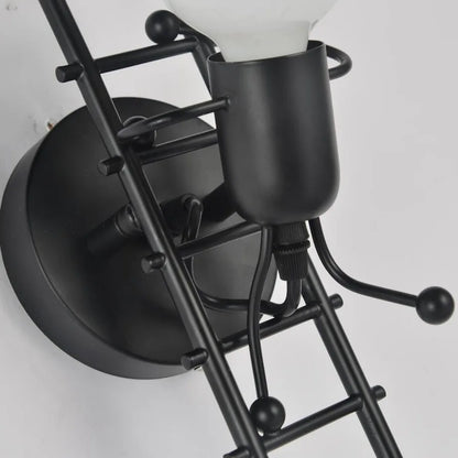 ClimbBright: Modern Wall Sconce for Creative Spaces