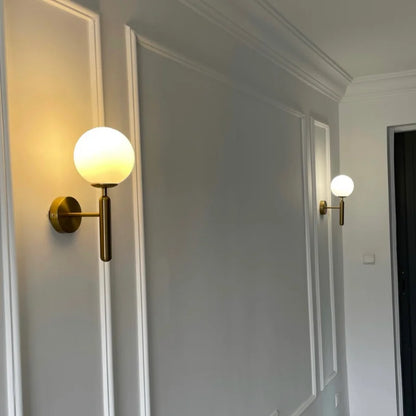 Nordic Glow Plug-In Wall Sconce Light