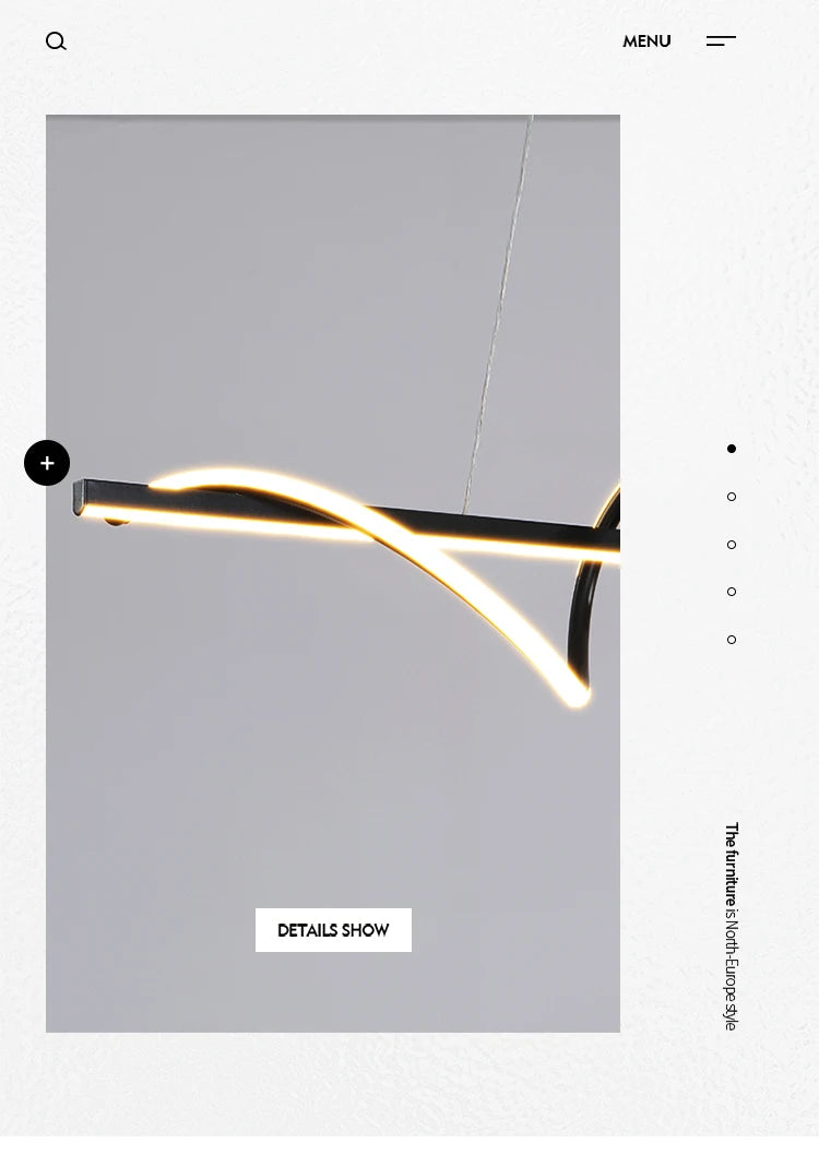 Modern LED Living Room Pendant Lights