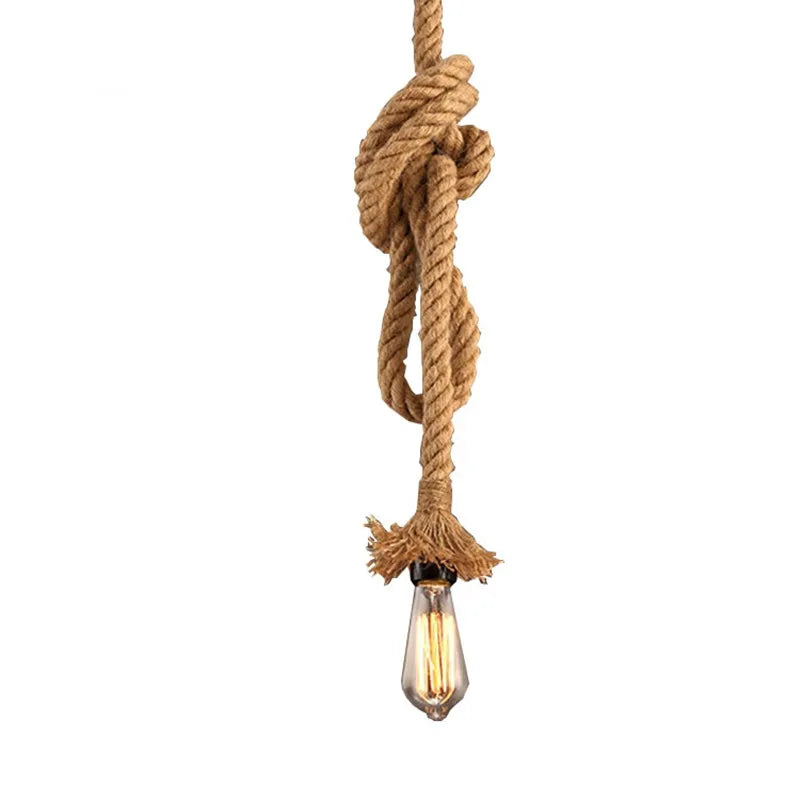 Lava Ball Rope Hanging Pendant Light