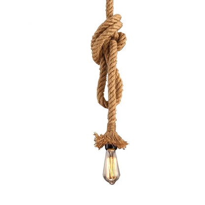 Lava Ball Rope Hanging Pendant Light