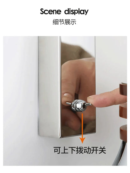 Rotating Wood Sconces