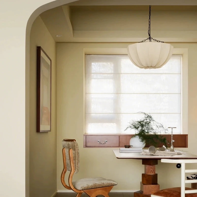 Wabi-Sabi Fabric Chandelier