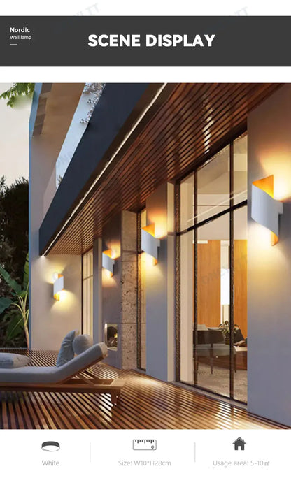 Nordic Simple wall light