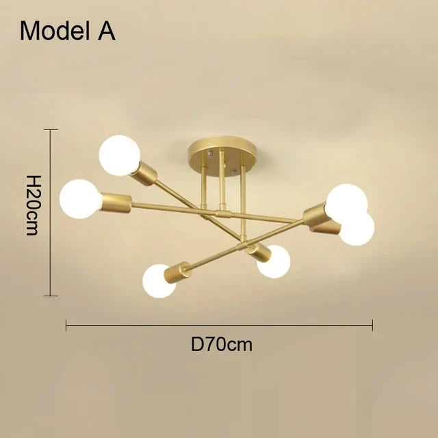 Nordic Iron Pendant Light