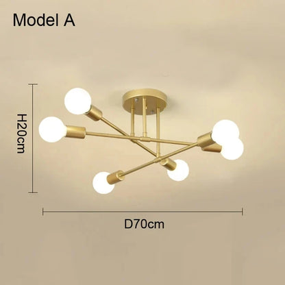 Nordic Iron Pendant Light