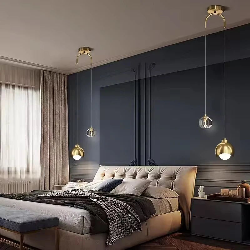 Glass Ball LED Pendant