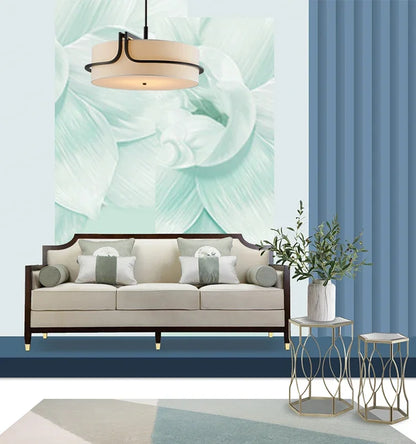 Fabric Shade Chandelier