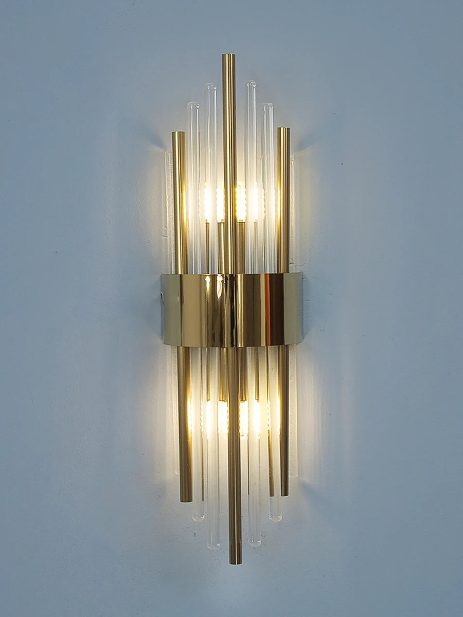 Crystal Up Down Sconce