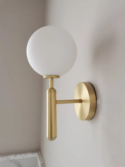 Nordic Glow Plug-In Wall Sconce Light