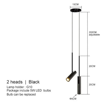 Adjustable Bedside Spot Pendant