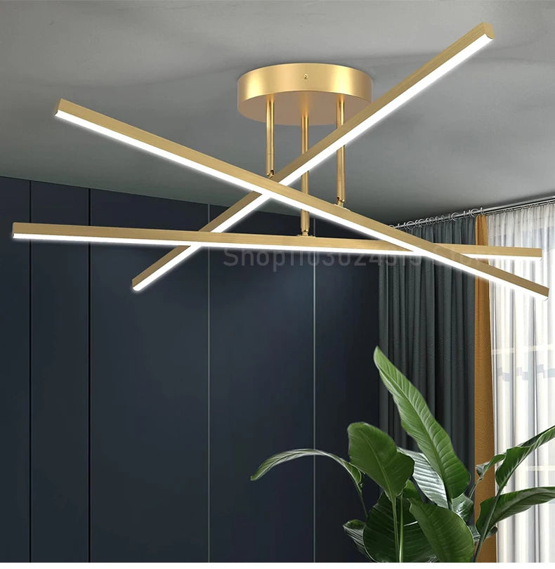Minimalist Aluminum Chandelier