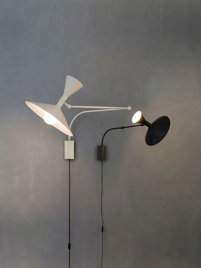Nordic Glow: Adjustable LED Wall Lamp