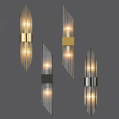 Crystal Bedside Wall Lamp