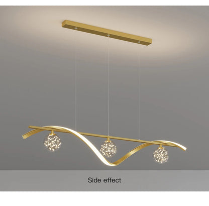 Modern Minimalist LED Pendant Lamps Dimming for Coffee Table