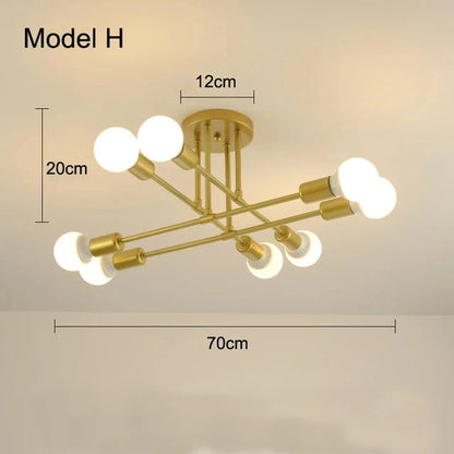 Nordic Iron Pendant Light
