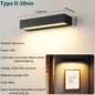 AlumaGlow IP65 Outdoor Wall Sconce