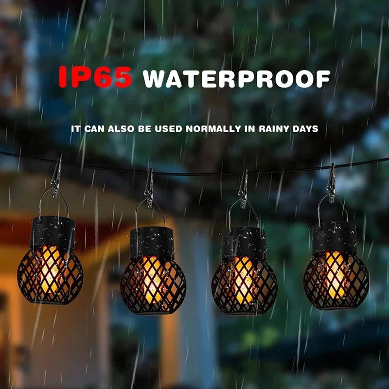 Flame Lantern Solar Fairy Light