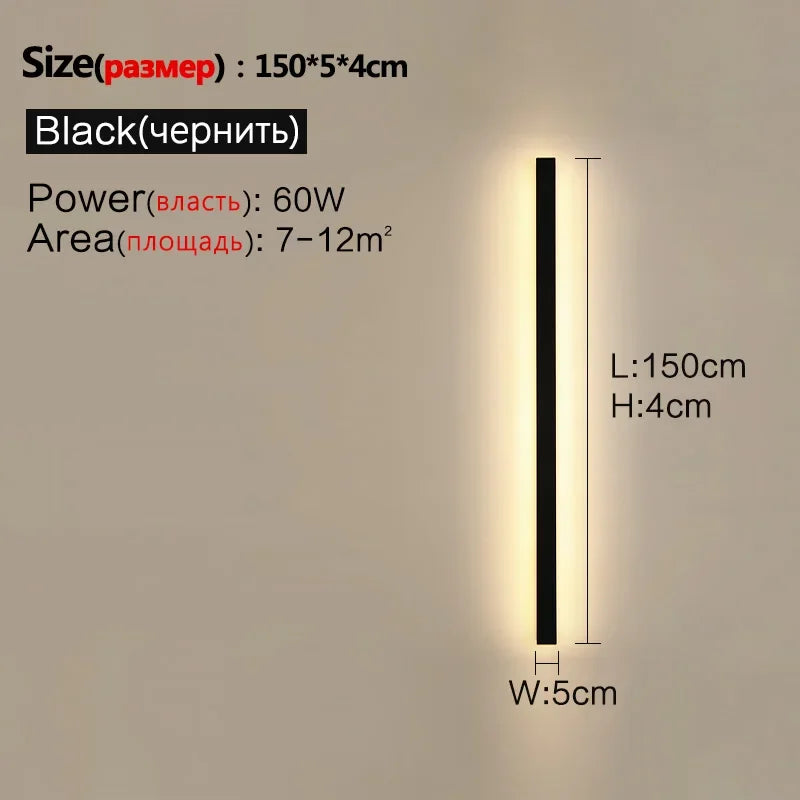 Nordic Waterproof LED Wall Sconce - Patio Light