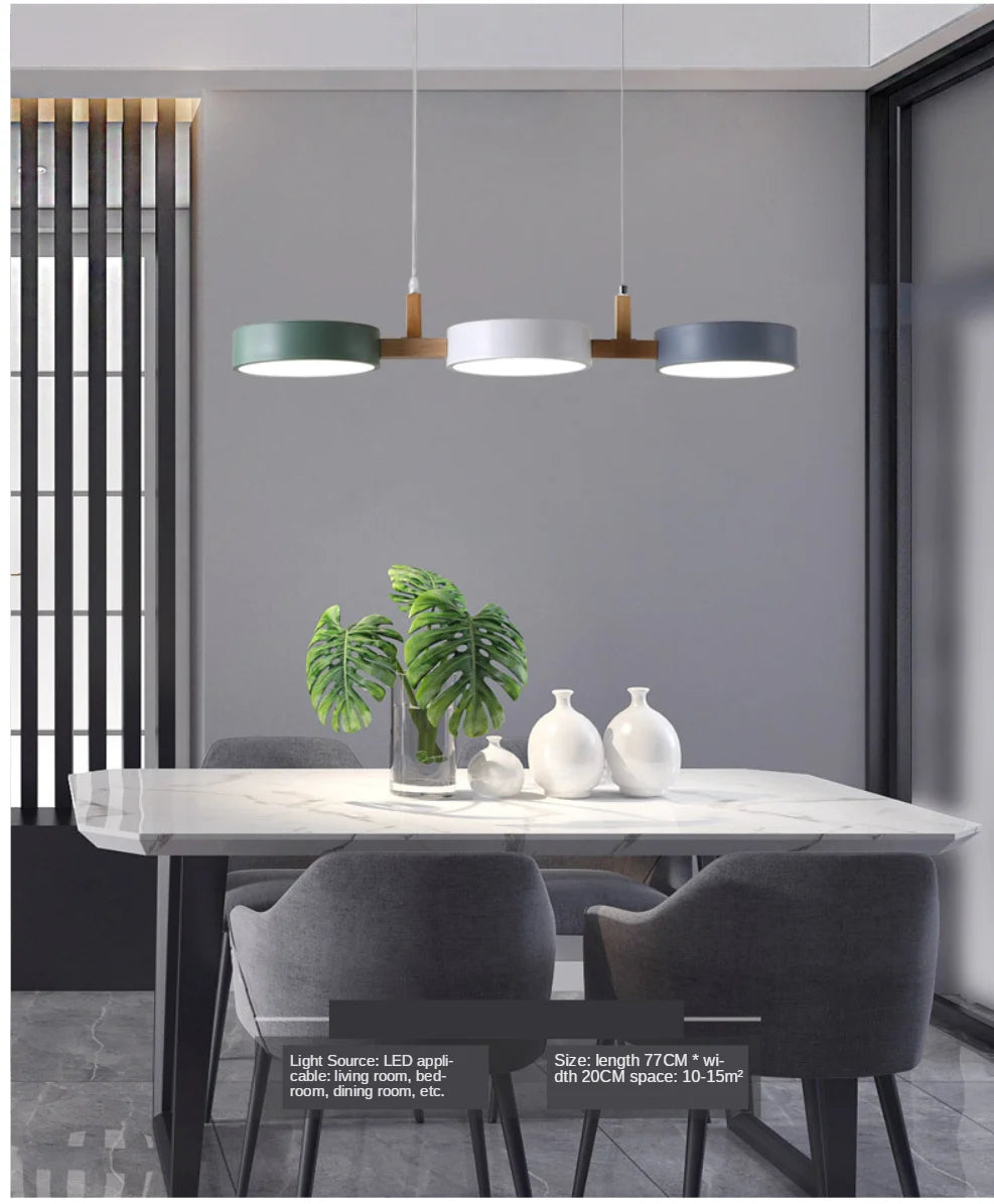 Nordic LED Pendant Lights for Island Kitchen